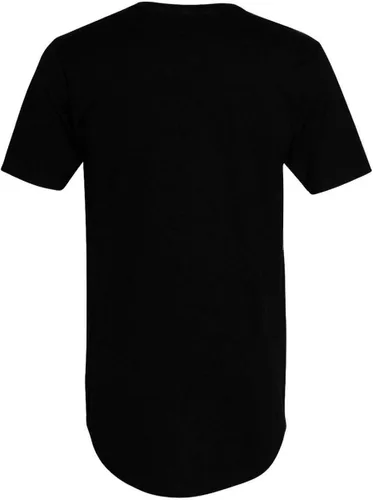 Vista 3 de Top LEGGING Camiseta de manga corta con dobladillo curvado y cuello redondo