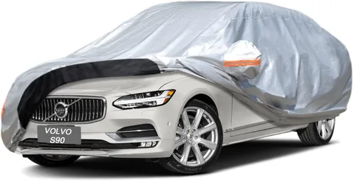 Vista 96 de GUNHYI - Funda de automóvil de 6 capas para Tesla Model 3 (2017-2025), impermeable para todo tipo de clima, protección UV contra la nieve, el sol