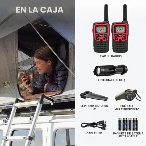 Vista 8 de Portable Dos manera de radio, 1/2 vatios, 26 mi.