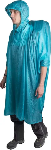 Vista 8 de Sea to Summit Ultra-Sil Nano Canvas Poncho 4 en 1 impermeable, cubierta del paquete, hoja de tierra y refugio