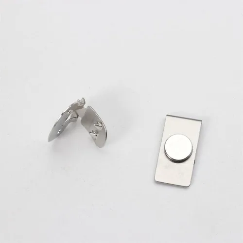 Vista 4 de Generic Tie Stay, cierre magnético invisible, clip de corbata, clips de corbata magnéticos para hombres, chaqueta de traje de acero inoxidable