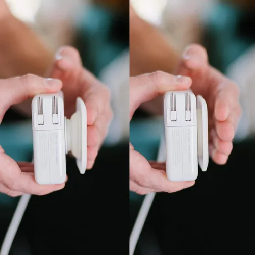 Vista 7 de Fuse Reel The Side Kick Organizador de cable plegable y accesorio de viaje, USB-C, compatible con cables de carga y adaptadores de MacBook y PC