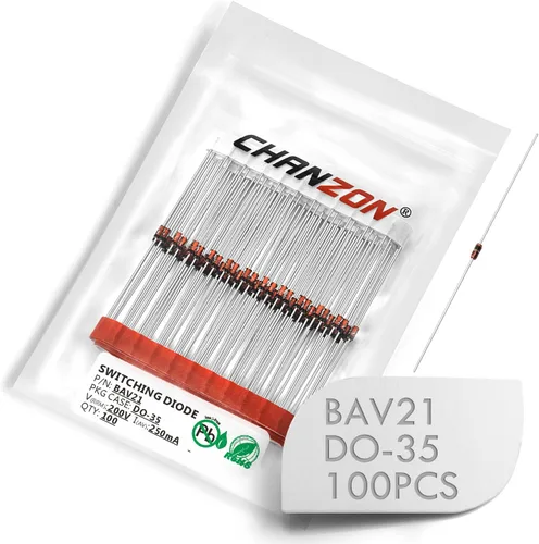 Vista 7 de Paquete de 20 unidades Chanzon SR3200 (S3200) diodos rectificadores de barrera Schottky 3A 200V DO-201AD (DO-27) axial 3 amperios 200 voltios