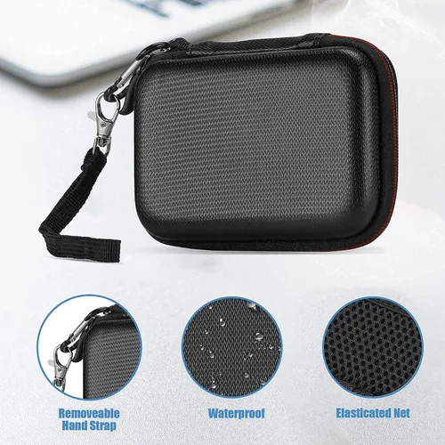 Vista 9 de ProCase Estuche para disco duro de 2.5 pulgadas con ProCase Samsung T7 / T7 Touch funda de transporte portátil SSD con cubierta de silicona