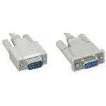 45-308, conjunto de cables 6.0 ft 28AWG D-Sub a D-Sub 9 a 9 POS M-F (10 artículos)