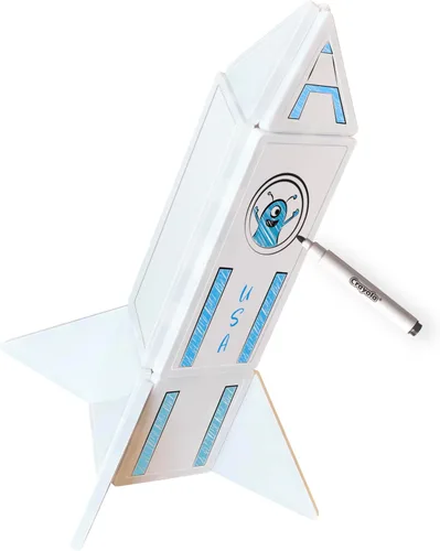 Vista 7 de CreateOn Crayola Doodle - Azulejos Magnéticos, Set de Construcción para Niños, Juguetes de Construcción Magnéticos para Niños, Juguetes de Viaje