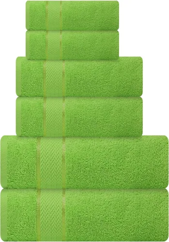 Vista 19 de Toallas de baño de lujo, 100% algodón, ultra suaves, de felpa, gruesas, esponjosas, altamente absorbentes, de secado rápido, para el hogar