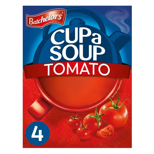 Original Batchelors Cup a Soup Tomate Importado del Reino Unido Inglaterra Batchelors Cup una sopa de tomate, sopa de tomate británica