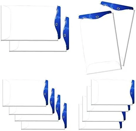 Vista 2 de Fundas de bloqueo RFID para tarjetas de crédito y débito para protección contra robo de identidad, 3.5 x 2.25 pulgadas, se adapta perfectamente a