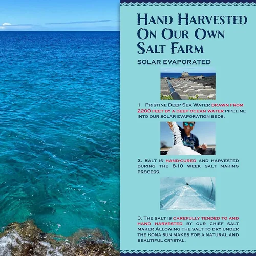 Vista 6 de Sea Salts Of Hawaii Alaea - Sal marina hawaiana de arcilla roja, botella de 4.5 onzas, fabricada en Hawái