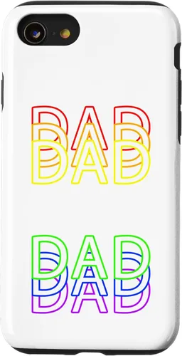 Vista 18 de Dad Best Daddy Proud Parent Old Man King Colorful Father Case for iPhone 16