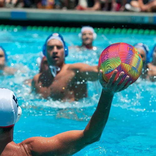 Vista 2 de Waterproof Volleyball Size 5 - Perfect for Pool, Indoor & Outdoor Games - Durable, Lightweight, and Easy to Use for Beginners, Teens, and Adults