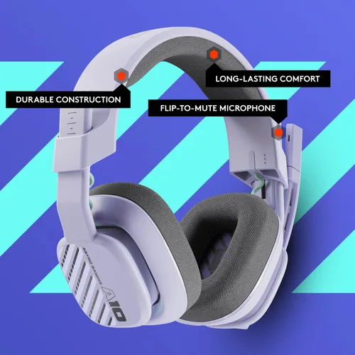 Vista 8 de Astro A10 Gaming Headset Gen 2 Wired Headset - Over-Ear Gaming Headphones with flip-to-Mute Microphone 32 mm Drivers for Xbox Series XS One