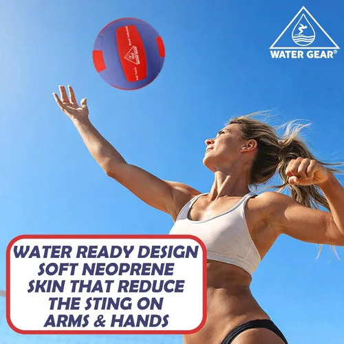 Vista 4 de Water Gear Balón de voleibol de agua cubierto de neopreno