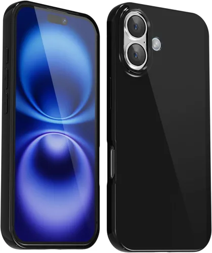 Vista 328 de Svanove para iPhone 7 Plus/ 8 Plus, funda de silicona, de goma suave brillante y gel de jey lindo, funda protectora de plástico simple y lisa