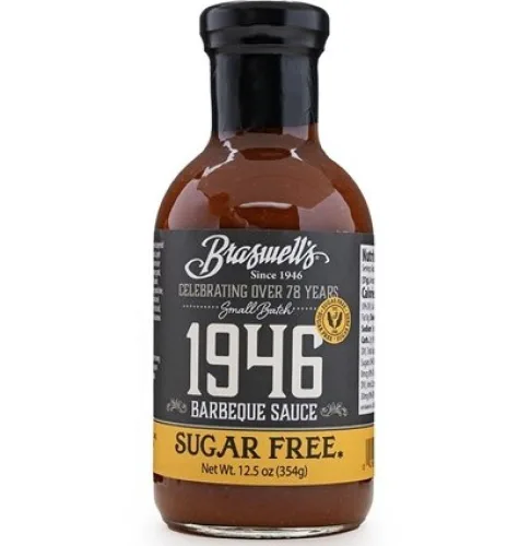 Vista 12 de Braswell 299477 Salsa de 13.5 oz de manzana y canela Barbacoa – Paquete de 6