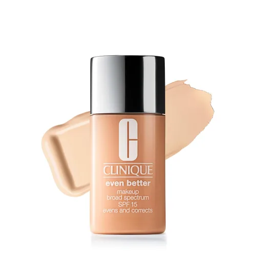Vista 13 de Clinique Even Better Makeup Liquid Foundation SPF 15 With Vitamin C For Dry + Oily Combination Skin Types Medium Coverage + Natural Finish Evens