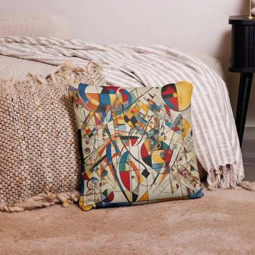 Vista 6 de Pintores de Epoca – grupo 1 Cojin - 0008