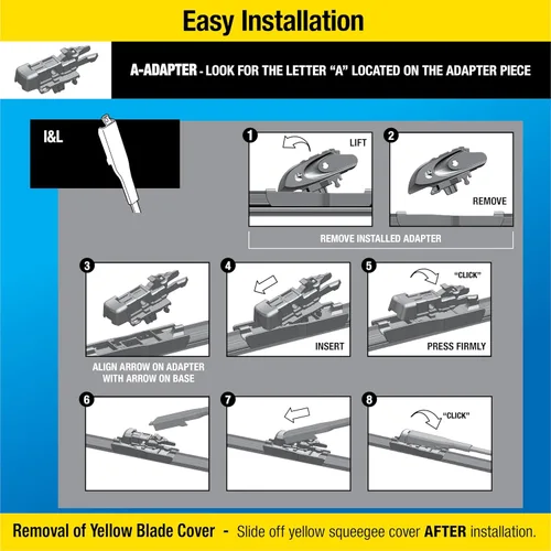 Vista 7 de Rain-X 830117 Limpiaparabrisas de silicona Endura de 17 pulgadas, repuesto para automóvil, dura el doble, resistente, paquete de 1