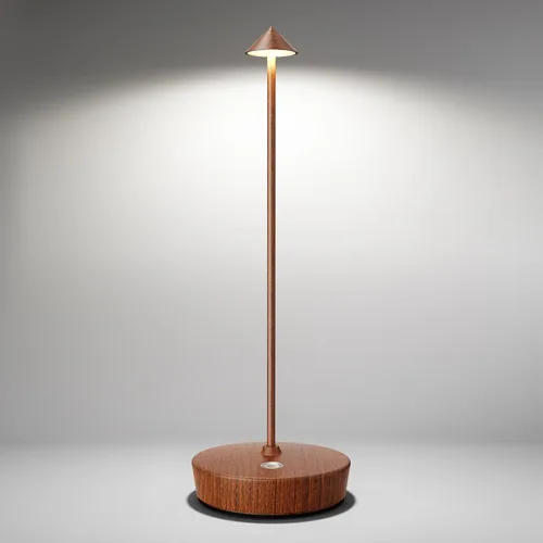Vista 22 de Lámparas de mesa inalámbricas recargables, 6000 mAh, funciona con pilas, lámpara de escritorio LED para exteriores, impermeable, portátil, táctil