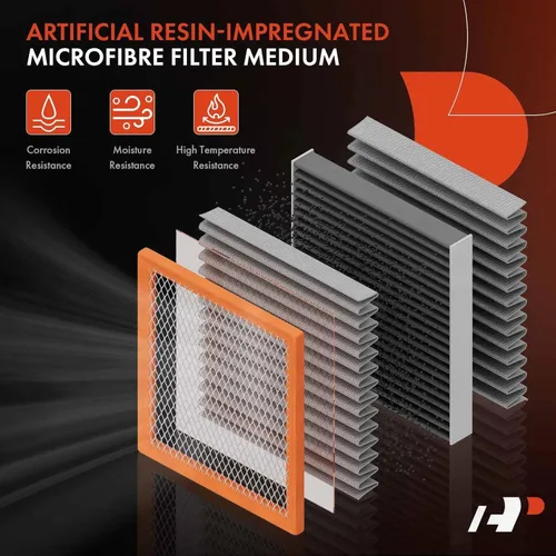 Vista 3 de Filtro de aire de motor A-Premium compatible con Mercedes-Benz C300 2015-2018, C350e 2016-2018, E300 2017-2019, GLC300 2016-2019, GLC350e 2018-2020