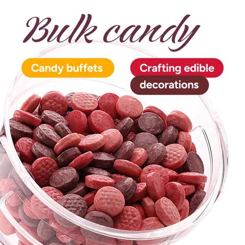 Vista 5 de Razzles Candy Gum - Bolsa de goma de mascar original con sabor a fruta de 1.7 libras, para máquina expendedora de recambio de goma de mascar a