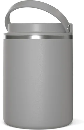 Vista 2 de Hydrapeak Termo de acero inoxidable de 32 onzas con aislamiento al vacío, termo para alimentos calientes y alimentos fríos, boca ancha a prueba