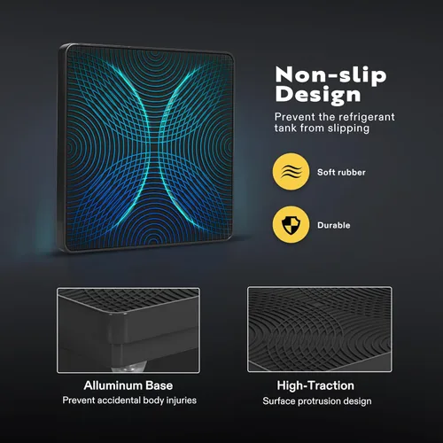 Vista 7 de VIVOHOME Bomba de vacío HVAC de una sola etapa de 4.5 CFM 1/3 HP 110V con botella de aceite y 220 libras de alta precisión digital electrónica