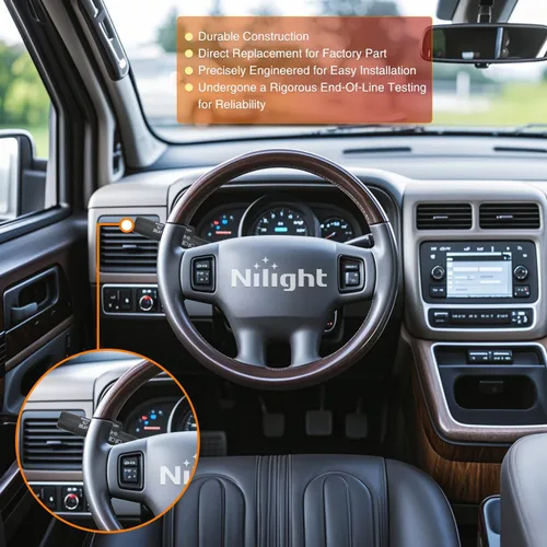 Vista 6 de Nilight Interruptor de Señal de Giro Compatible con 1995 1996 1997 1998 1999 Chevy C1500 K1500 Pickup Tahoe GMC C1500 K1500 Pickup Yukon 1995-2000
