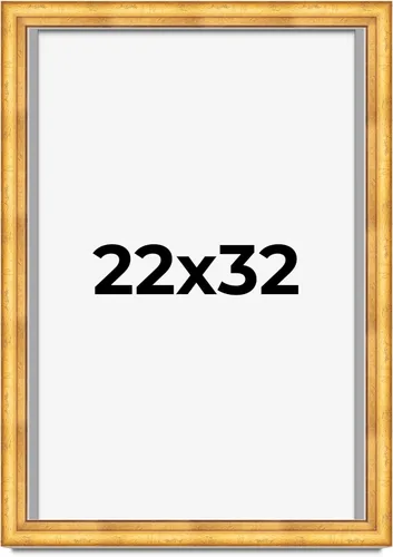 Vista 42 de Caja de sombra de 5 x 5 pulgadas, marco de exhibición biselado de hoja dorada Madera maciza 1.75 pulgadas de profundidad 1.75 pulgadas