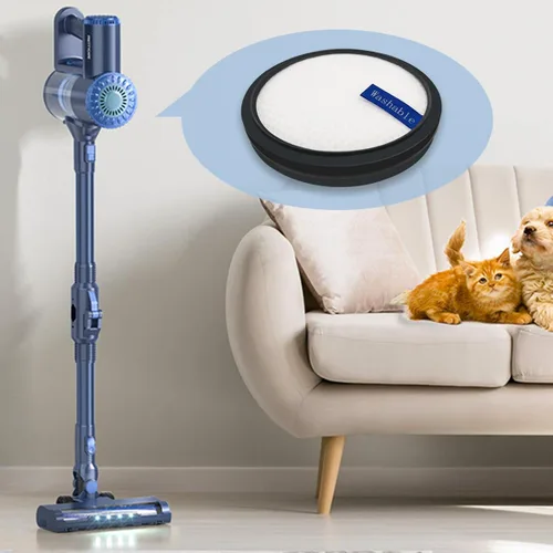 Vista 7 de Filtro Hepa compatible con aspiradora inalámbrica P1 Pro/P2/P4/W200/W300/W400