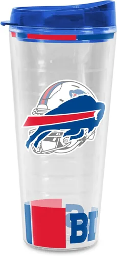 Vista 67 de Rico Industries NFL Fútbol Americano Vaso Clásico de Doble Pared de 16oz o 20oz Tritan con Tapa
