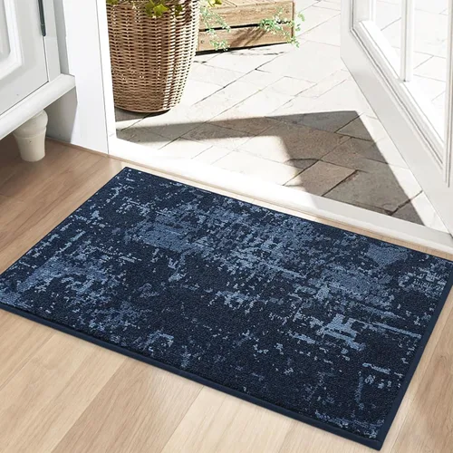 Vista 16 de BEQHAUSE Tapete para puerta de 20 x 32 pulgadas, antideslizante, lavable, resistente a las manchas, absorbente, tapete de bienvenida para puerta