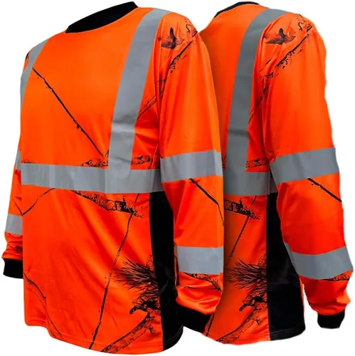 Vista 17 de SafetyShirtz Camisetas gráficas y de manga larga ANSI Clase 2 y 3 para hombre SS360