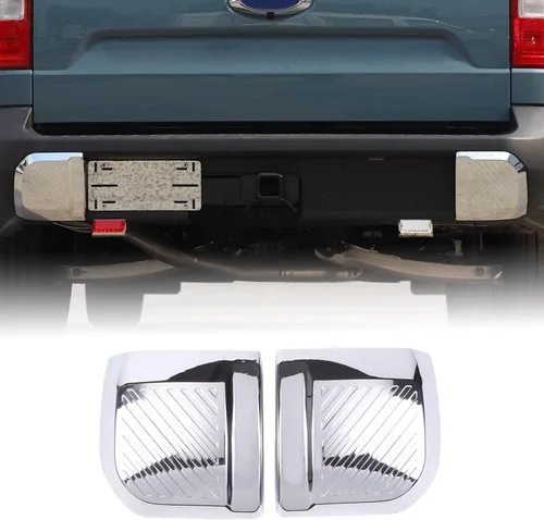 Vista 15 de Aunginsy Protector de Parachoques Delantero y Trasero para Auto Compatible con Ford Maverick 2022 2023 2024 Camioneta Pickup Protección de Borde