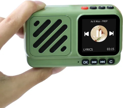Choyong Voyager - Altavoz Bluetooth inalámbrico por Internet con WIFI/4G, estación de radio mundial, BT5.3, electrónica para el hogar, viajes,