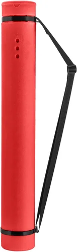 Vista 9 de JJRING Tubo para Póster Negro, Tubo de Almacenamiento de Póster Extensible de 25" a 40" con Correa de Transporte, Estuche para Llevar Pósteres