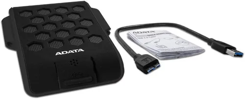 Vista 4 de ADATA HD720 - Disco duro externo USB 3.0 resistente al agua, al polvo, a prueba de golpes, negro (AHD720-1TU3-CBK)