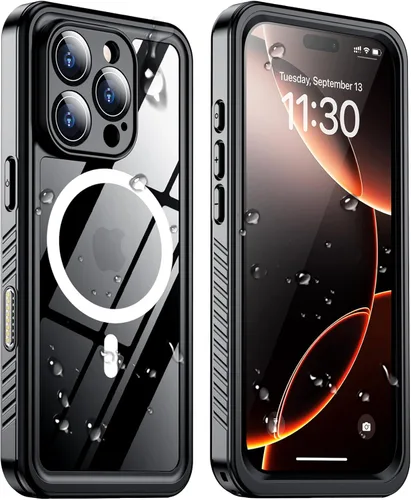 Vista 31 de Red2Fire 2024 Nuevo para iPhone 13 Funda impermeable, [protector de pantalla incorporado y protector de cámara] [cuerpo completo a prueba de golpes]