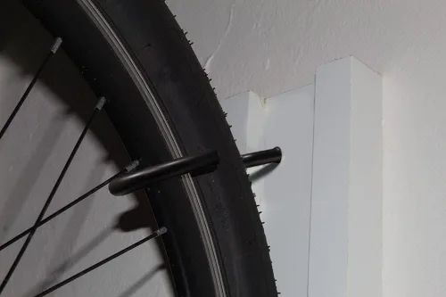 Vista 3 de Ganchos de bicicleta resistentes Paquete de 6 ganchos de almacenamiento para techo de garaje, almacenamiento de bicicleta de pared y ganchos