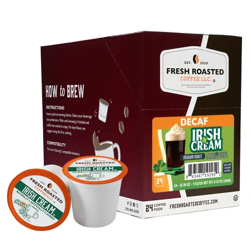 Vista 71 de Fresh Roasted Coffee, Blackbeard's Revenge, tueste medio, 24 cápsulas para cafeteras K-Cup