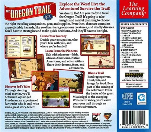 Vista 3 de The Learning Company - Oregon Trail 5th Edition