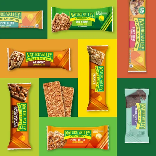 Vista 9 de Nature Valley Sándwiches de galletas, mantequilla de coco, paquete económico de aperitivos, 10 unidades, 13.5 onzas