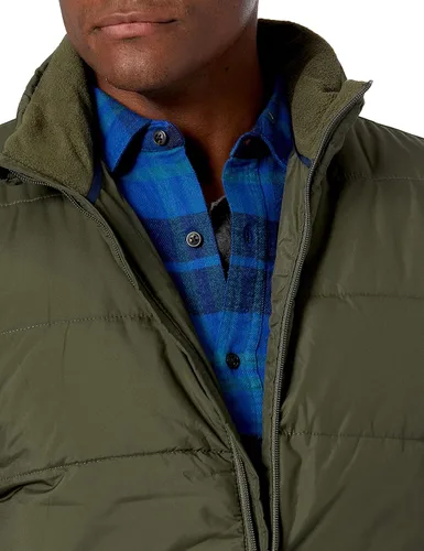 Vista 3 de Tienda Essentials Chaleco acolchado de peso medio para hombre