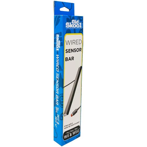 Vista 5 de Old Skool Wired Infrared Sensor Bar compatible with Nintendo Wii WiiU
