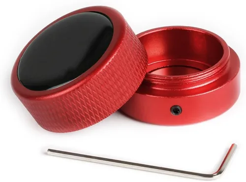 Vista 10 de TAOM - Soporte para tiza de billar, herramienta práctica redonda, accesorios de billar, mini estuche magnético para punta de tiza, contenedor