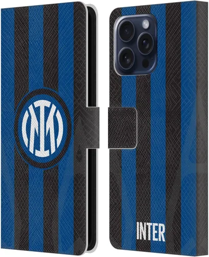 Vista 47 de Head Case Designs Officially Licensed Inter Milan Away 2025/26 Crest Kit Leather Wallet Case Compatible with Apple iPhone 7 Plus/iPhone 8 Plus