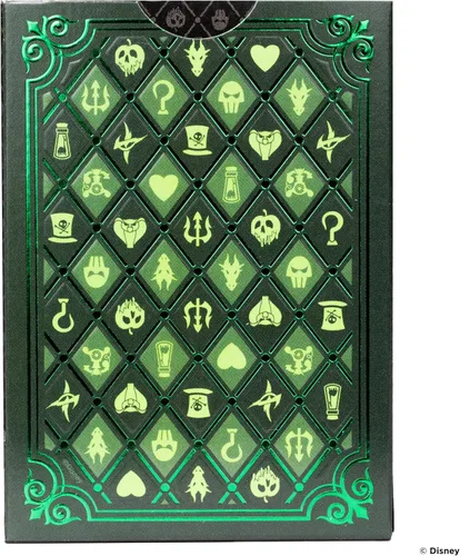 Vista 5 de Disney Mickey Mouse Inspired Black and Gold Playing Cards by Bicycle