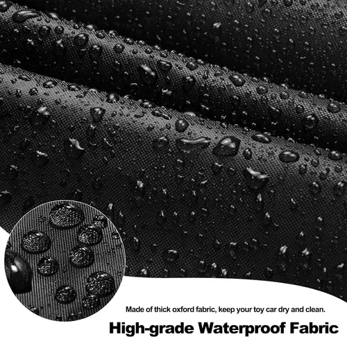 Vista 4 de Tonhui Funda impermeable para coche acogedor Coupé de coche, para coche con pie eléctrico, para coche pequeño, cubierta de empuje y Buggy al aire