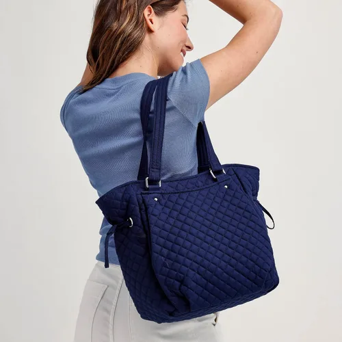 Vista 4 de Vera Bradley - Bolso Glenna de algodón para mujer